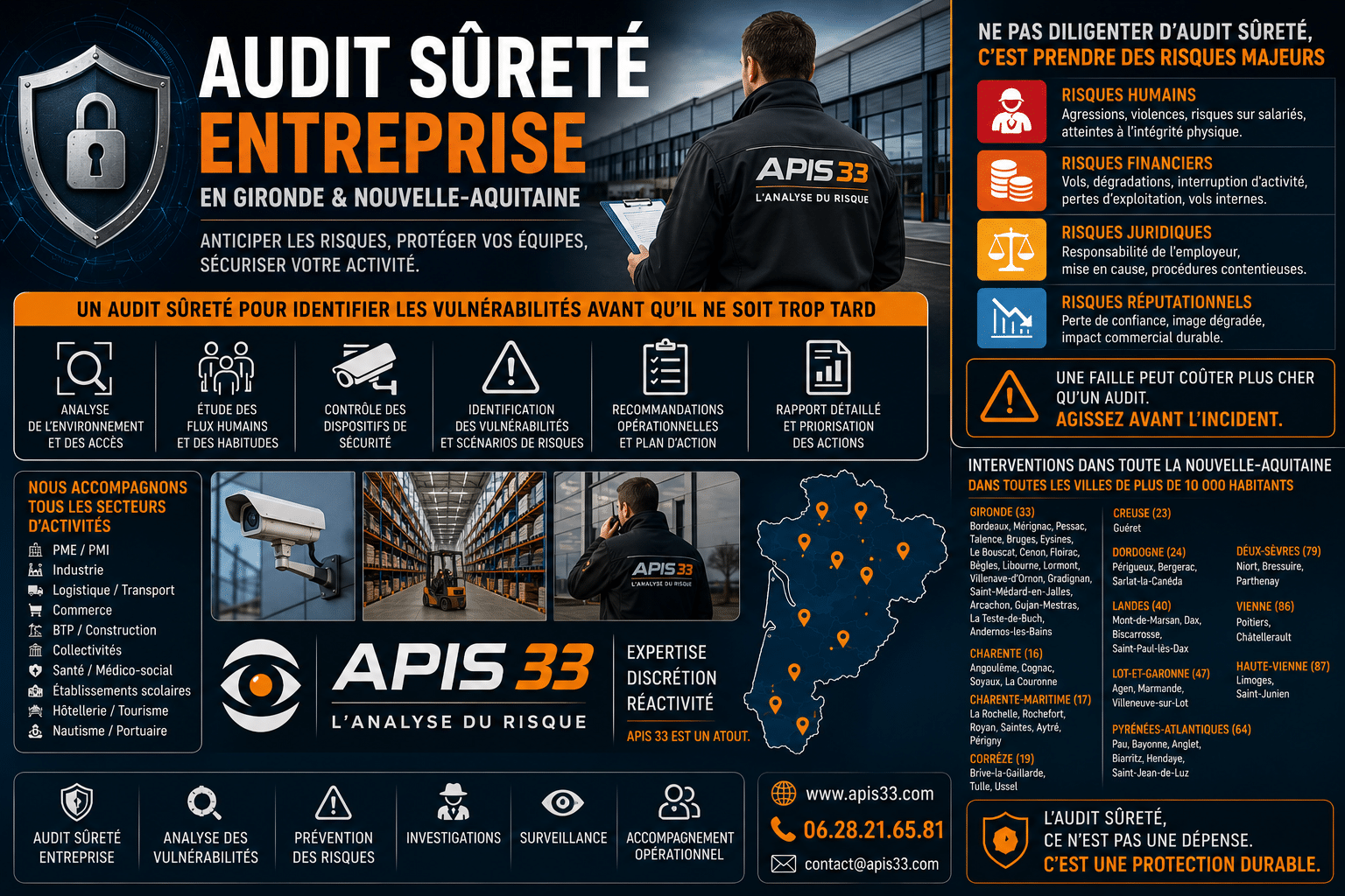 Audit sûreté entreprise