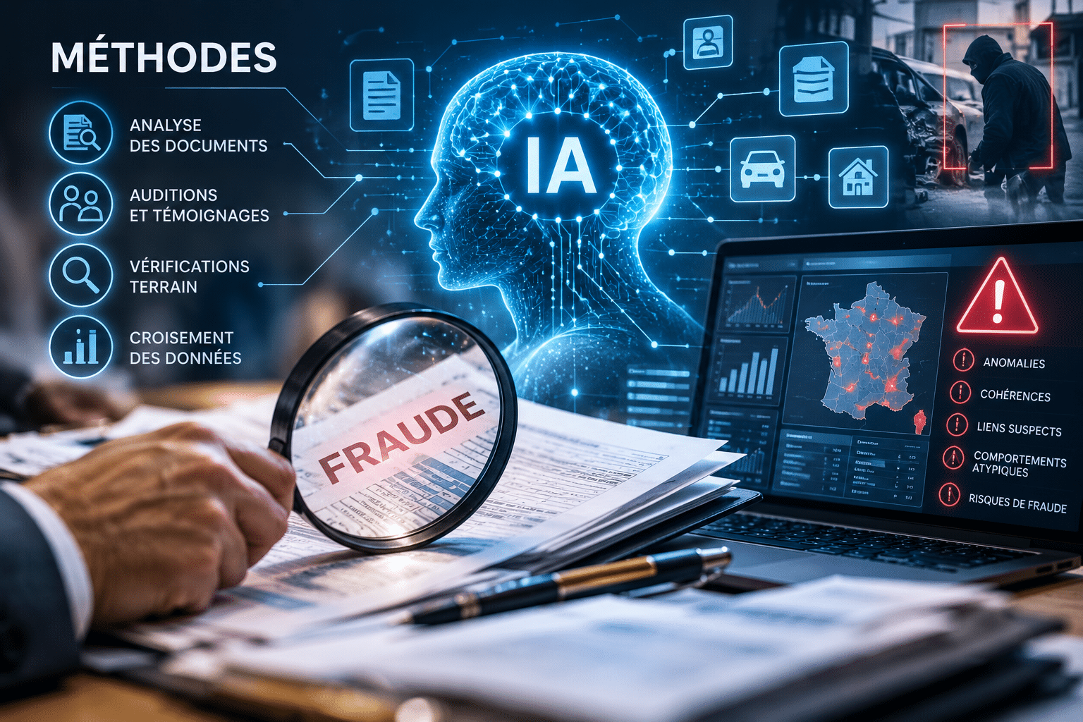 Détection fraude assurance : méthodes et IA pour détecter la fraude