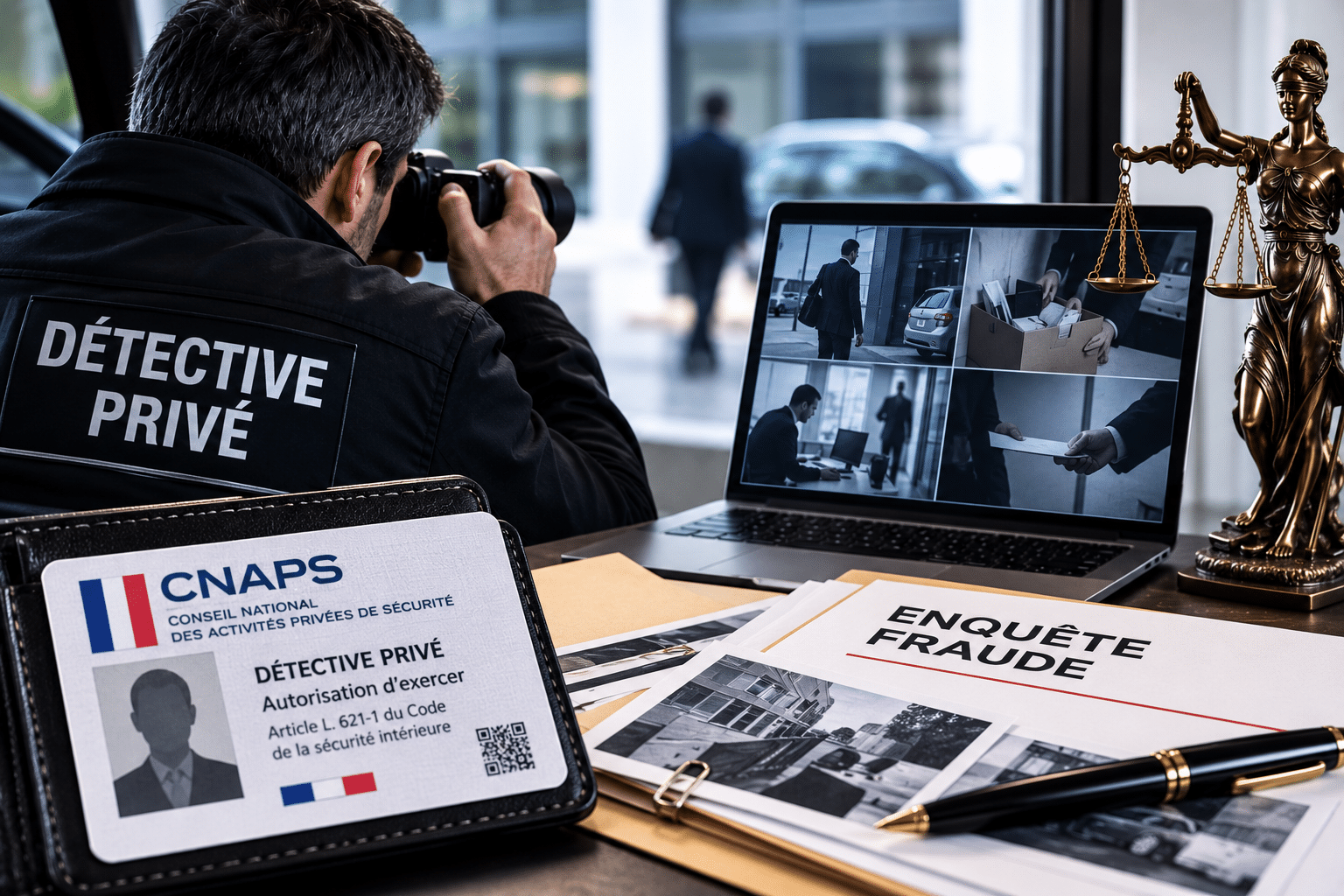 Détective privé agréé CNAPS : enquête légale sur une fraude
